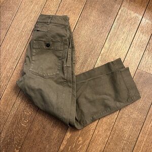 MHL Margaret Howell high-waisted trousers with cinch perfect fit